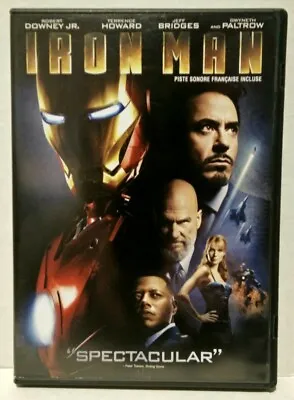 Iron Man (DVD 2008 Canadian) Marvel Phase One Robert Downey Jr. • £3.49