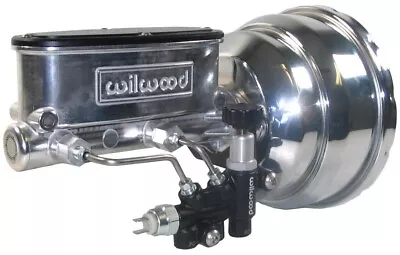 New Power Brake Booster & Wilwood Polished Master Cylinder & Valve 1955-64 Chevy • $449.87