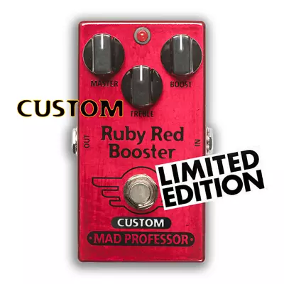 Mad Professor Custom Ruby Red Booster Guitar Effect Pedal New • $259.98