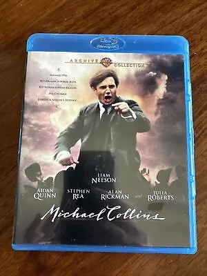 Michael Collins (Blu-ray 1996 Liam Neeson) Like New Warner Archive • $9.99