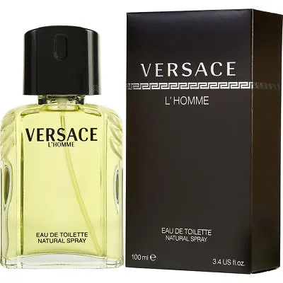 Versace L'Homme Cologne Men's Perfume Eau De Toilette Spray 3.4 Oz 100 Ml New • $39.45