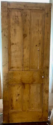 £30 • Buy Reclaimed 4 Panel Victorian Internal Pine Door 3 2000x800mm, 38mm Thick (SW2)