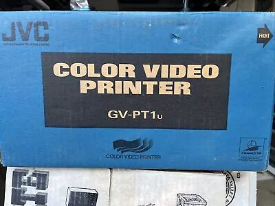 JVC GV-PT1u Thermal Multimedia Color Video Printer Complete NEW IN BOX $699.99 • $249.99