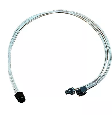 Modular Power Cable For Corsair Power Supply 6+2 Pin/8 Pin 31.5 Inches Silver • $6.90