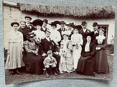 Photo Of An Edwardian Family Wedding • £0.99