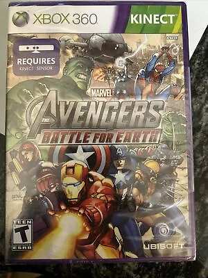 Marvel Avengers: Battle For Earth - Xbox 360 KINECT - Ubisoft - NEW & SEALED • $22.99