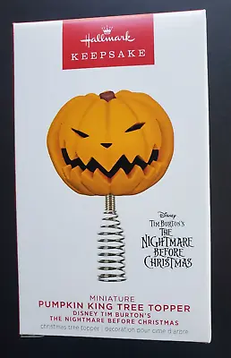 Hallmark Keepsake Miniature Pumpkin King Tree Topper Nightmare Before Christmas • $16.95