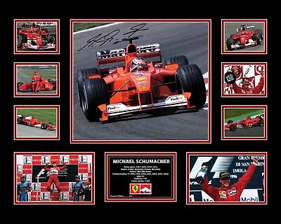 MICHAEL SCHUMACHER FERRARI A4 Signed Limited Edition Printed Memorabilia • £5.49