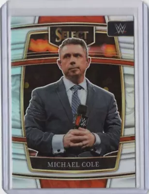 MICHAEL COLE WWE Wrestling SmackDown 2022 Panini Select Silver #100 Card 1 • $2.99