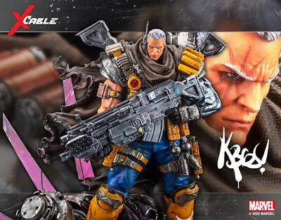 Kotobukiya 1/6 Scale Fine Art Signature Series X-Men Cable Statue OPEN BOX • $399.95