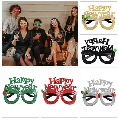 £2.85 • Buy Happy New Year Eyeglasses Glasses Props Party Novelty Fancy Dress Photo Booth