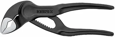 Knipex Mini 4  Cobra Water Pump Pliers 1/8  Thin Jaw Width 1  Capacity 8700100 • $33.99