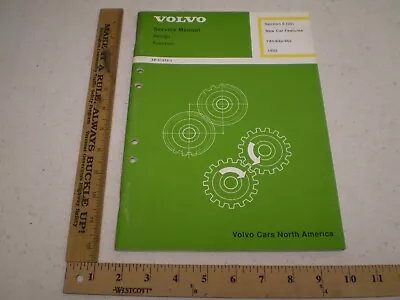 Volvo 0 00 New Car Features 740 940 960 1992 Shop Repair Manual Tp31979/1 (810) • $11.10