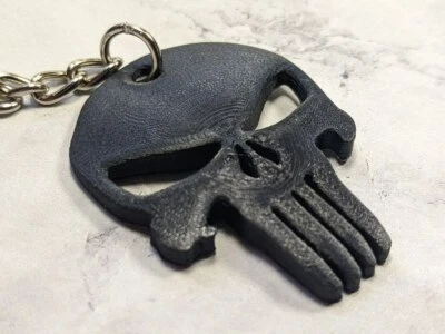 Skull Keyring Marvel Punisher Keychain • £2.99