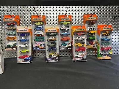 COLLECTORS: 2010 Matchbox 5 Pack Gift Boxes (NEW) YOU PICK EM WE SHIP FREE! • $24