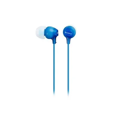 $16 • Buy Sony MDREX15APLI (Box Damaged^) In-Ear Headphones With Smartphone Control Blue