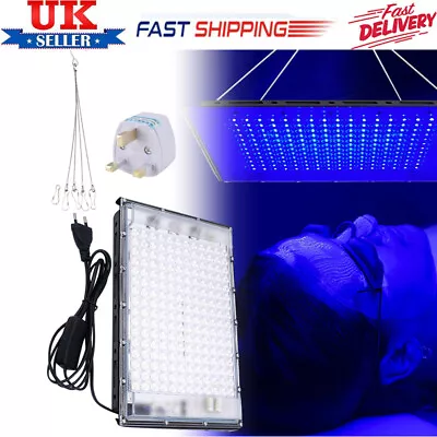 Tanning LED Lamp Full Blue Therapy Lamp Self Skin Tanning Light For Face Body UK • £33.47