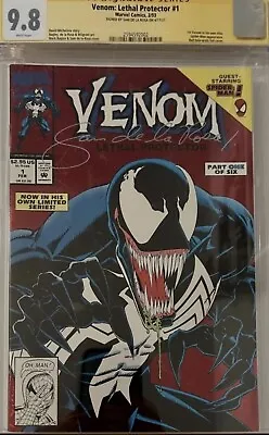 Venom: Lethal Protector #1 Marvel 5/93 CGC 9.8 Signed • $369