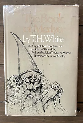 The Book Of Merlyn By T.H. White (1977 Illustrated Hardcover)- Very Good Conditi • $11