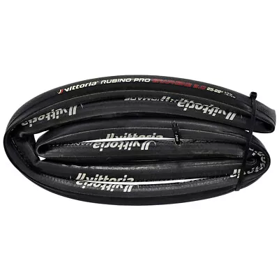 Vittoria Rubino Pro IV G2.0 GRAPHENE 700x25C Tubular Bicycle Bike Tire  Black • $81