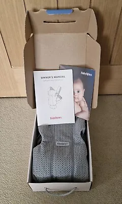 BabyBjorn Baby Carrier Mini 3D Mesh Grey Unused RRP £105.00 • £69.99