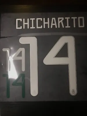 Mexico 2019 Chicharito Soccer Football Shirt Jersey Name Number Print ID • £10.99