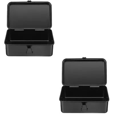  2 PCS Household Tool Storage Case Electrician Multitools Portable • £39.65