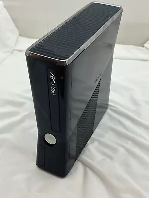 Tested Microsoft Xbox 360 S Slim Console ONLY Model 1439 Black Glossy • $45