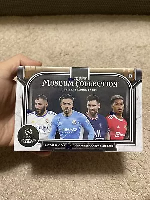 2021-2022 Topps UEFA MUSEUM COLLECTION BOX 8 Cards • $434