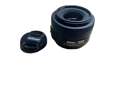 Nikon Nikkor 35mm F/1.8 AF-S G DX Lens • $239