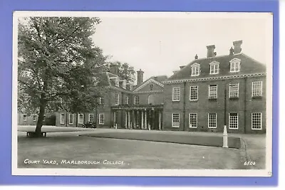 Old Vintage 1955 Rp Postcard Court Yard Marlborough College Wiltshire • £0.99