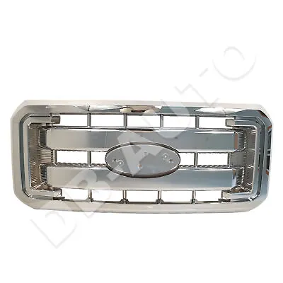 Front Upper Grill Chrome For Ford 2011-2016 F250 F350 F450 F550 Super Duty • $589.99