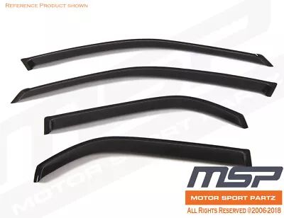 Out-Channel JDM Vent Visors 4pcs Mazda 6 Mazda6 4DR Sedan 10 11 12 2010-2012 • $47.14