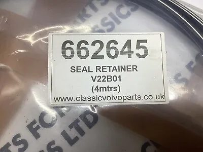 Volvo 142/144/145/164 P1800 Amazon New Door Seal Retainer 662645 V22B01 4 Metres • $41.02