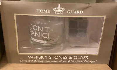 Dad's Army Whiskey Glass And Stones Set Collectable Item Perfect Gift • £6