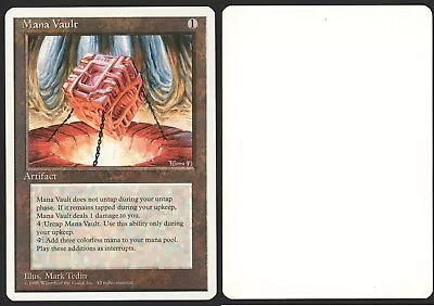 ***Mana Vault 4th Edition Artist Proof*** MTG Magic Kid Icarus • $101