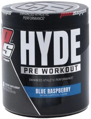 Pro Supps Hyde Preworkout 30Srv Energy Muscle Powder Blue Raspberry Sealed • $17.97