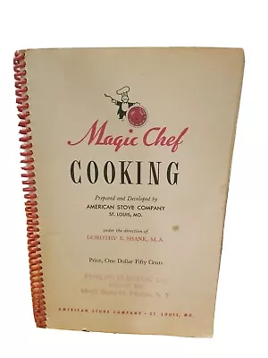 Vintage Magic Chef Cookbook 1948 Copyright • $22.26