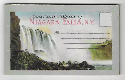 Vintage-postcard Folder-niagara Falls-new York-with Detachable Postcards • $2.25