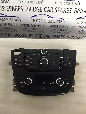 VAUXHALL INSIGNIA 2012.MULTIMEDIA/AC Stereo Head Unit. 13321292 READ LISTING #15 • £24