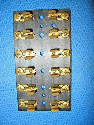 6 Gang Fuse Block Fuse/Terminal Block General Marine New/Old Stock • $14.99