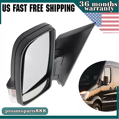 For Mercedes Dodge Freightliner Sprinter Heated Mirror Driver Side 68009989AA • $80.05