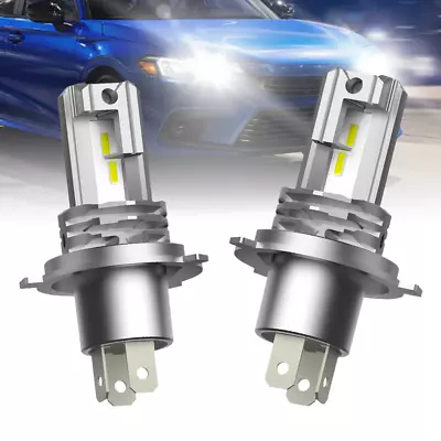 AUXITO 2X H4 9003 LED High/Low Headlights Beam Bulbs Conversion Kit 200W 40000LM • $25.64
