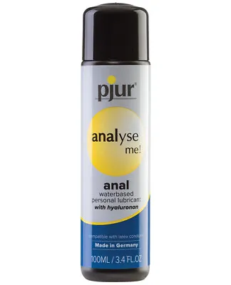 Pjur Analyse Me Anal Relaxing Water Based W/ Hyaluronan Lubricant 3.4 Oz • $16.85