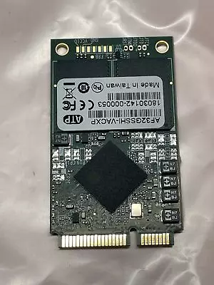 ATP Industrial Grade 32GB AF32GSSHI-VACXP SSD MSATA Wiped • $74.99