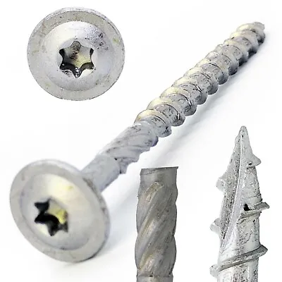 #14 X 3  Construction Lag Screws CTX Structural Timber Star Drive Type 17 Pt • $82.34