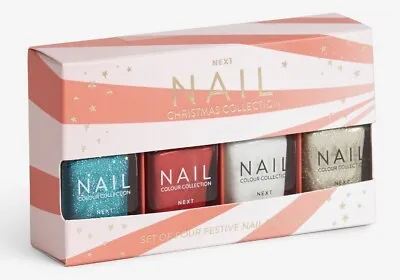 Next Set Of 4 Nail Polish - 12ml X 4. The Festive Collection. New. Packed. • £16.90