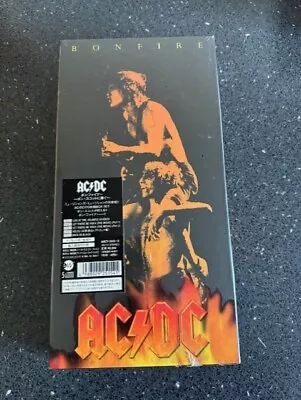 AC/CD Japanese Import Bonfire 5 CD Box Set. First Issue. New/Mint. Still Sealed. • £150