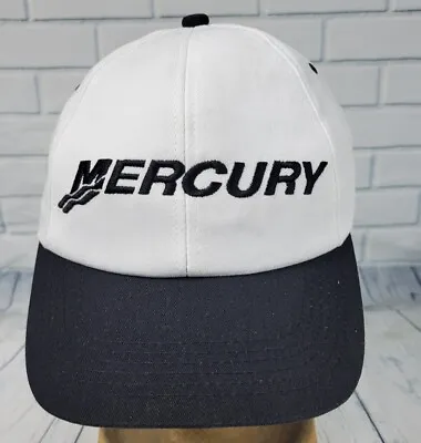 Vintage Mercury Outboard Snapback Hat Embroidered Cap K Products Made In The USA • $24.95
