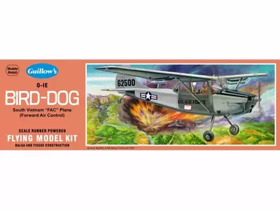 Guillows Cessna Bird Dog Easy Build Balsa Model Kit 415mm WS #GUILL902 • $48.49